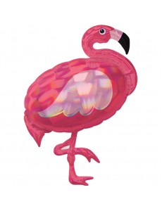 Balão Flamingo Iridescente